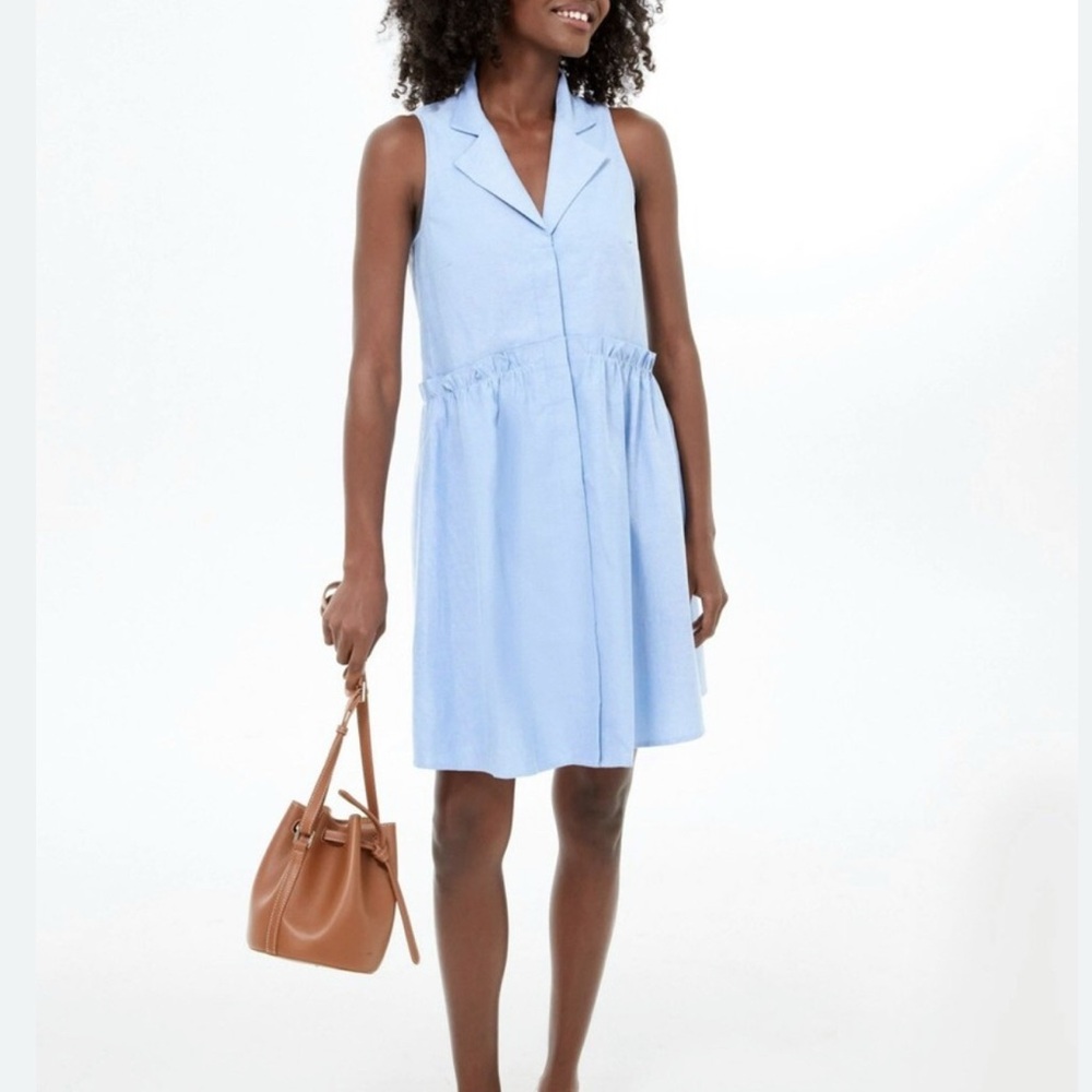 Tuckernuck Light Blue Sleeveless Mini Dress